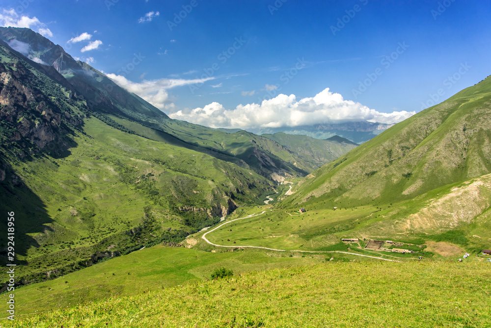 Mountain landscape. off-road in the mountains Mountain landscape. off-road in the mountains