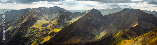 Romanian mountain landscape photo