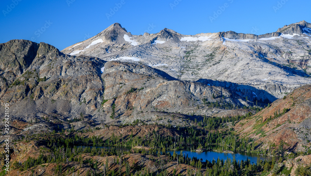 Crystal Mountain Range and Susie Lake in Desolation Wilderness Crystal Mountain Range and Susie Lake in Desolation Wilderness