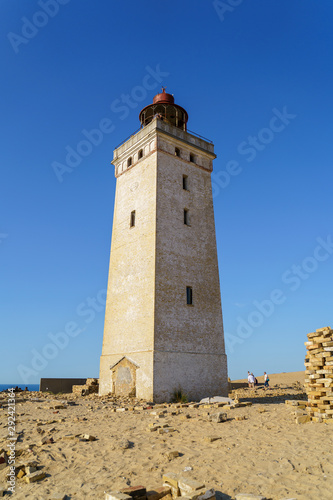 Rubjerg Knude Lighthouse, Municipality of Hjorring, Lokken, Denmark, Europe photo