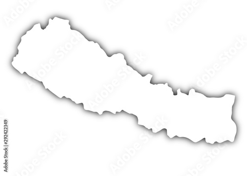 nepal map 