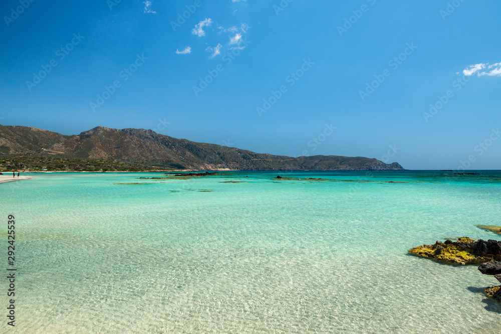 Fototapeta premium tropical beach and sea