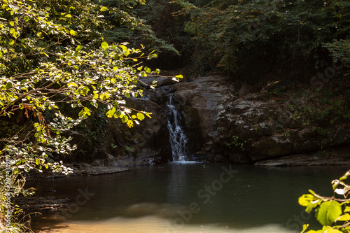 Zonguldak Eregli stone lake waterfall