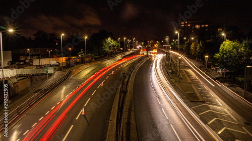 traffic at night