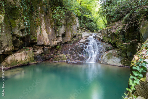Fototapeta Naklejka Na Ścianę i Meble -  Zonguldak Eregli kayalidere waterfalls