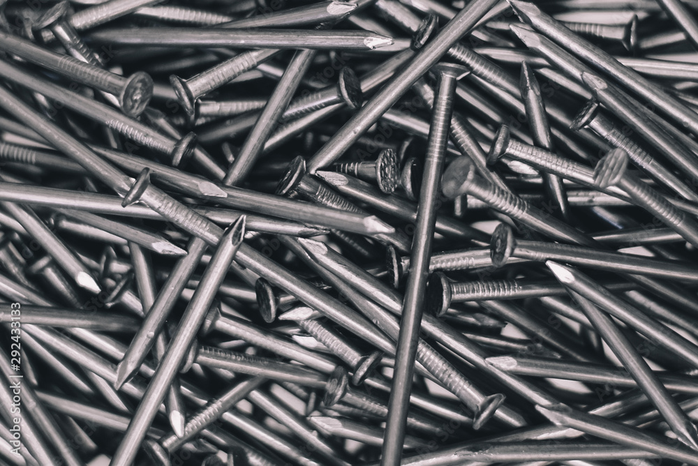 Building accessories nails or screws. Building accessories nails or screws.