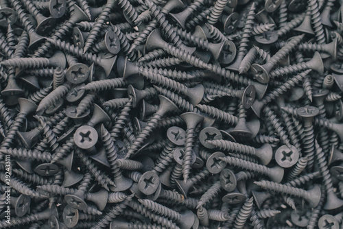 Building accessories nails or screws.