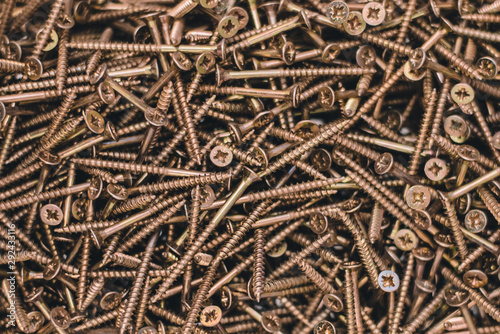 Building accessories nails or screws.