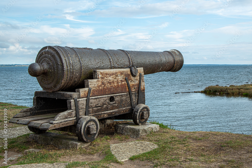 Cannon at Kalmar Castle