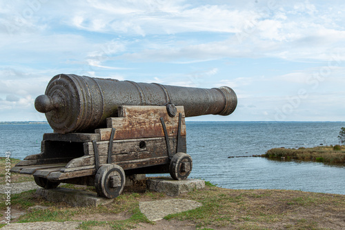 Cannon at Kalmar Castle