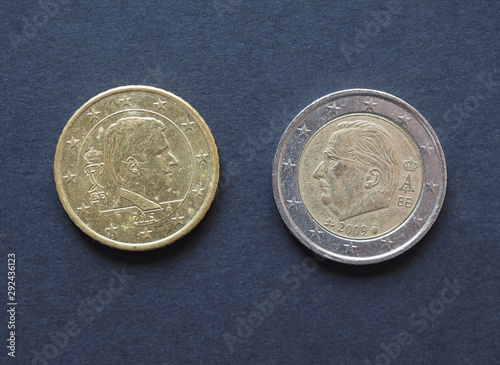 Euro coins, European Union photo