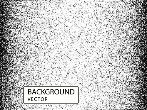 Abstract vector gradient noise. Grunge texture overlay with fine dissolving particles on isolated background. Possibility of overlay.