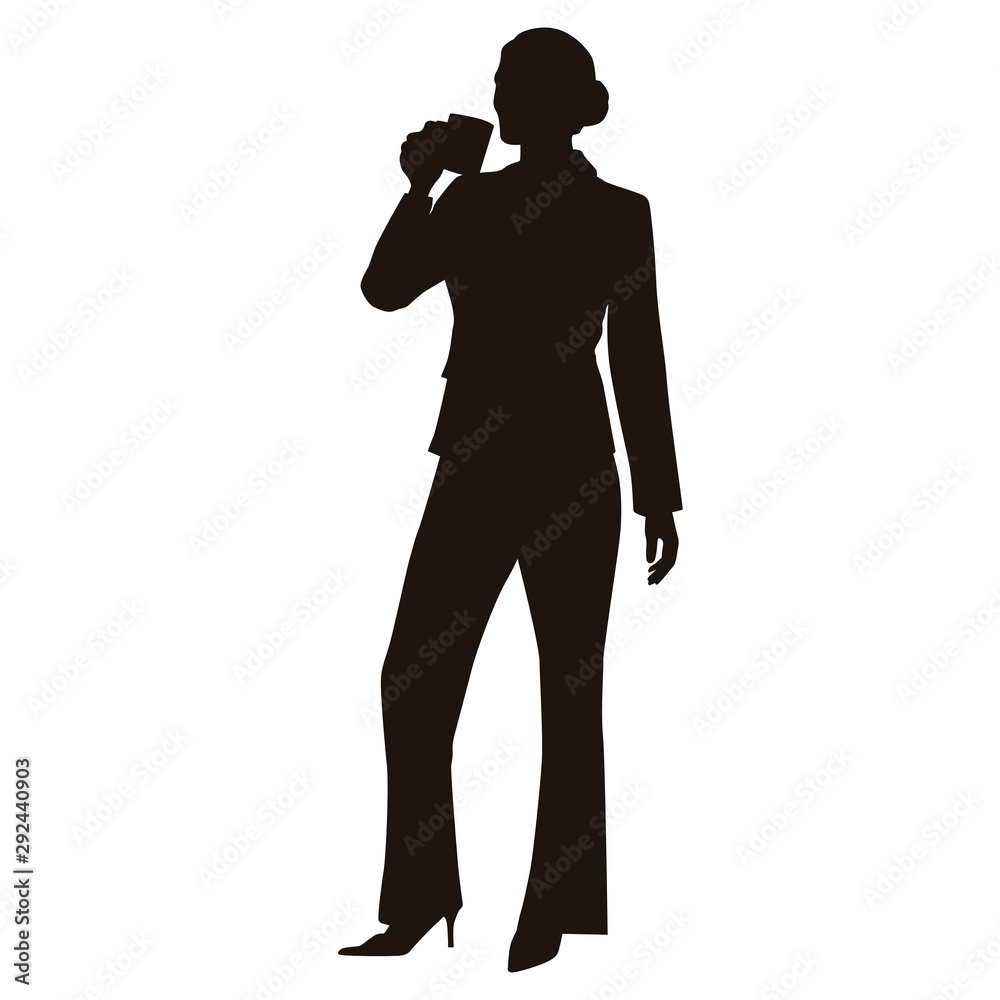 Drinking Silhouette Drinking Silhouette