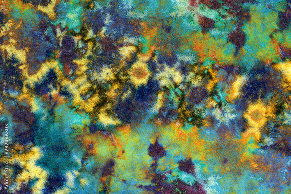 corful tie dye pattern abstract background.