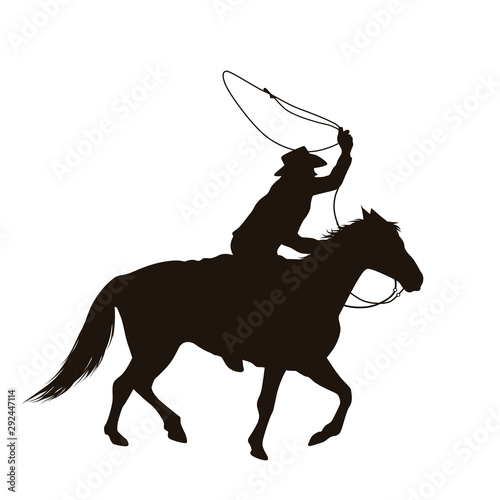 Rodeo Silhouette