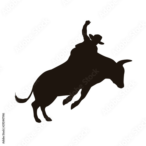 Rodeo Silhouette