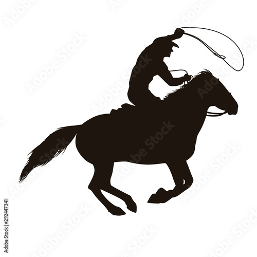 Rodeo Silhouette