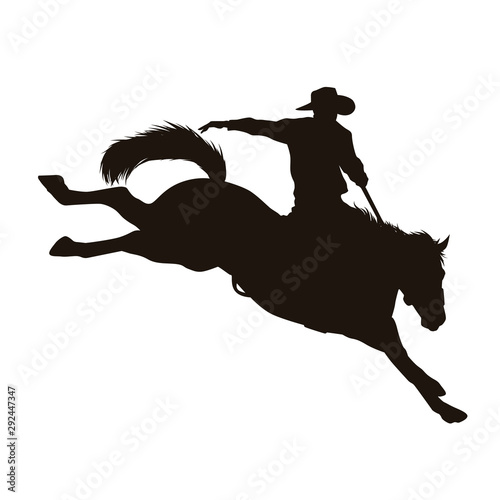 Rodeo Silhouette