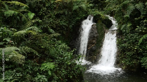 Waterfall, Munyaga river, Bwindi rainforest
