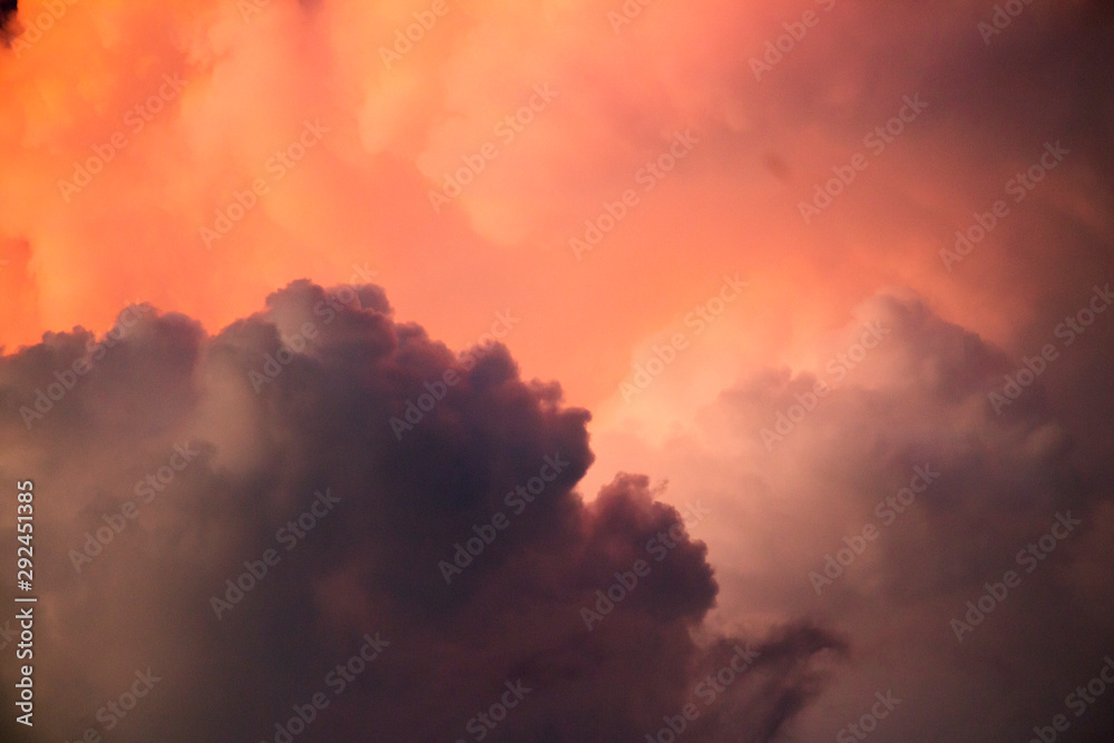 Peach Clouds