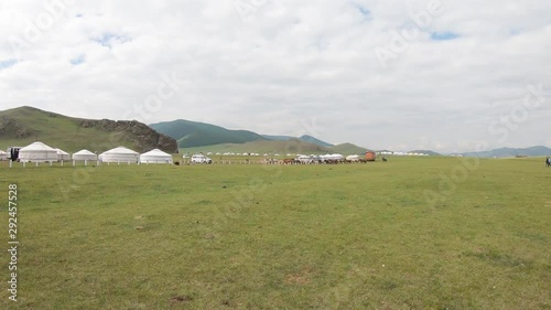 Orkhon Valley at the Central Mongolia photo