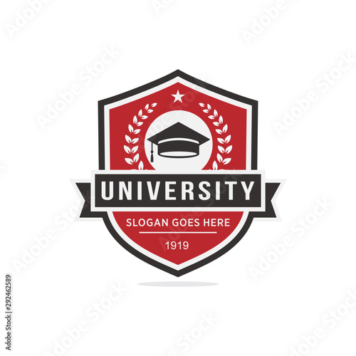 University, college logo vector