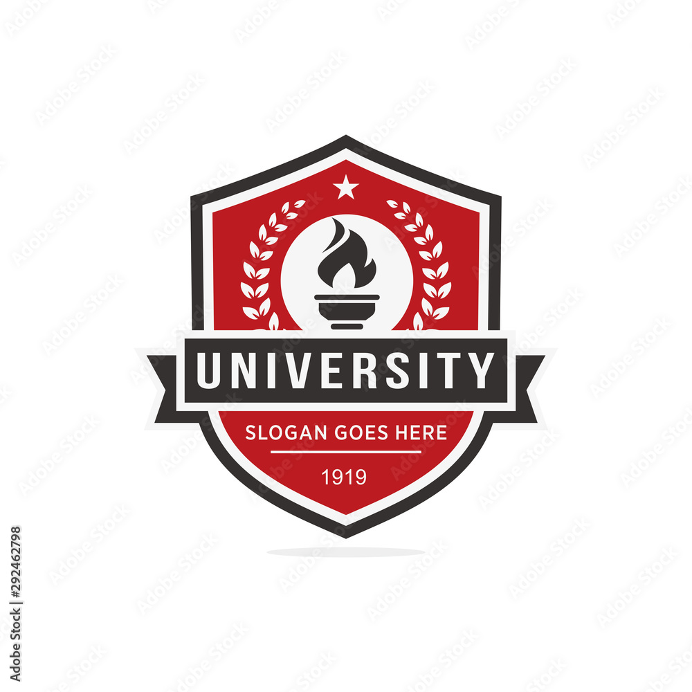 University, college logo vector University, college logo vector