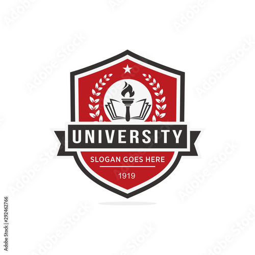 University, college logo vector