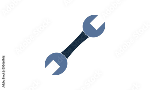 Wrench icon for tightening or loosening bolts