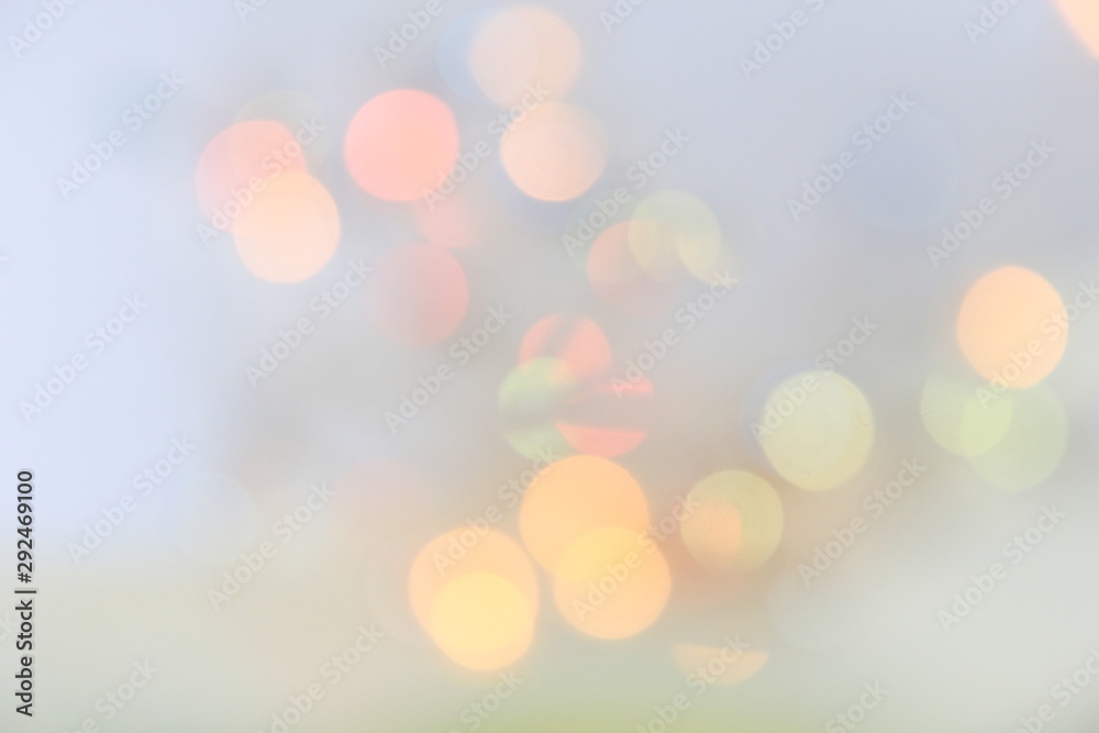Bokeh color for background. abstract with soft focus. 