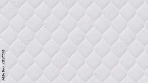 close up of white mattress bedding pattern background photo