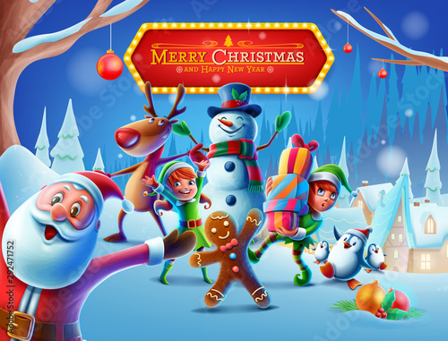 christmas greeting card