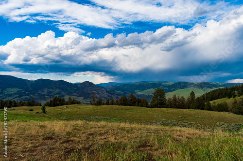 Yellowstone National Park Mountain View © TSchofield