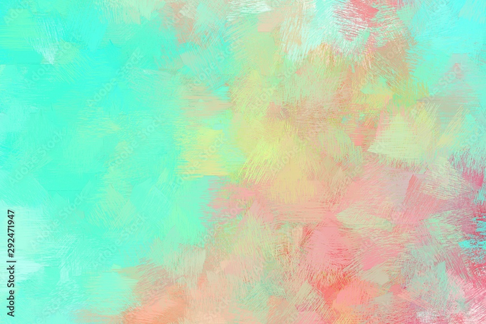 pastel gray, turquoise and aqua marine colored brush painted artwork. can be used as texture, graphic element or wallpaper background