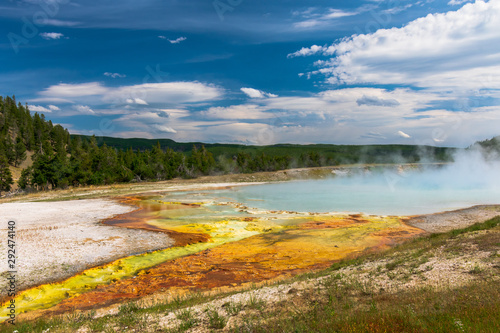 Geothermal Pool, Yellowstone National Park
