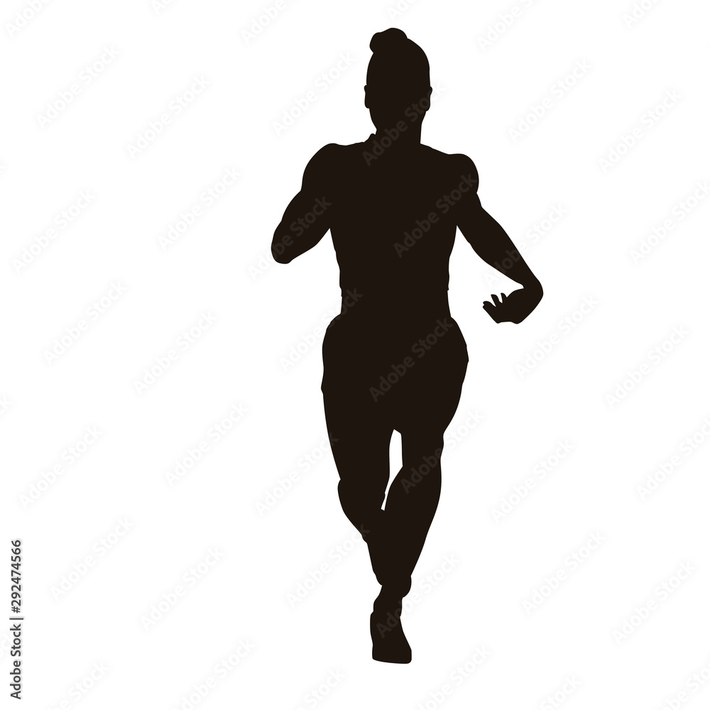 Running Silhouette