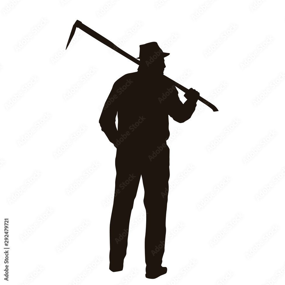 Farmer Silhouette