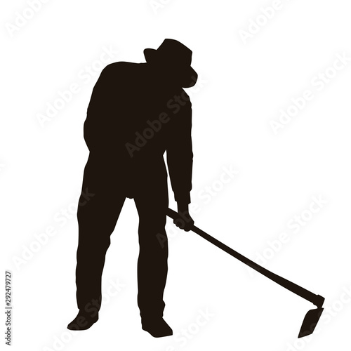Farmer Silhouette