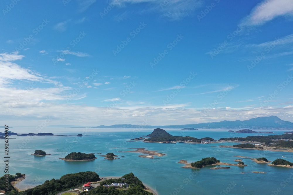 Japan's beautiful seas and islands