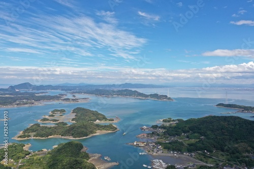 Fototapeta Naklejka Na Ścianę i Meble -  Japan's beautiful seas and islands