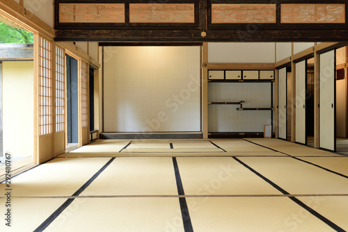 Japanese style room - traditional tatami mat room.