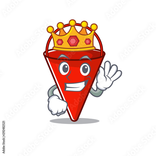 King fire bucket toy above character table