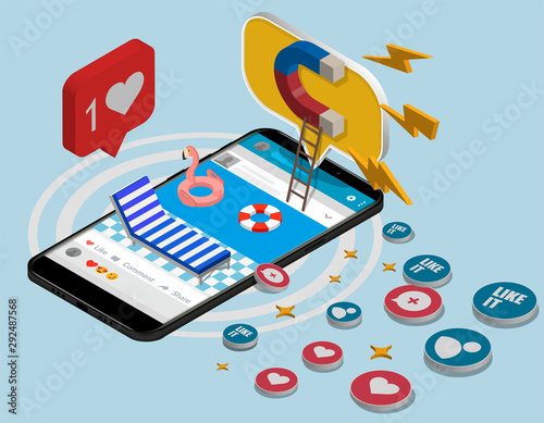 The powerful of influencer marketing is like the magnetic field that drags customer like icon into the business.