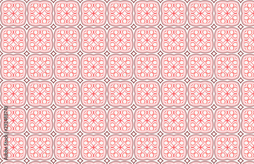 colored decortative geometric art pattern photo