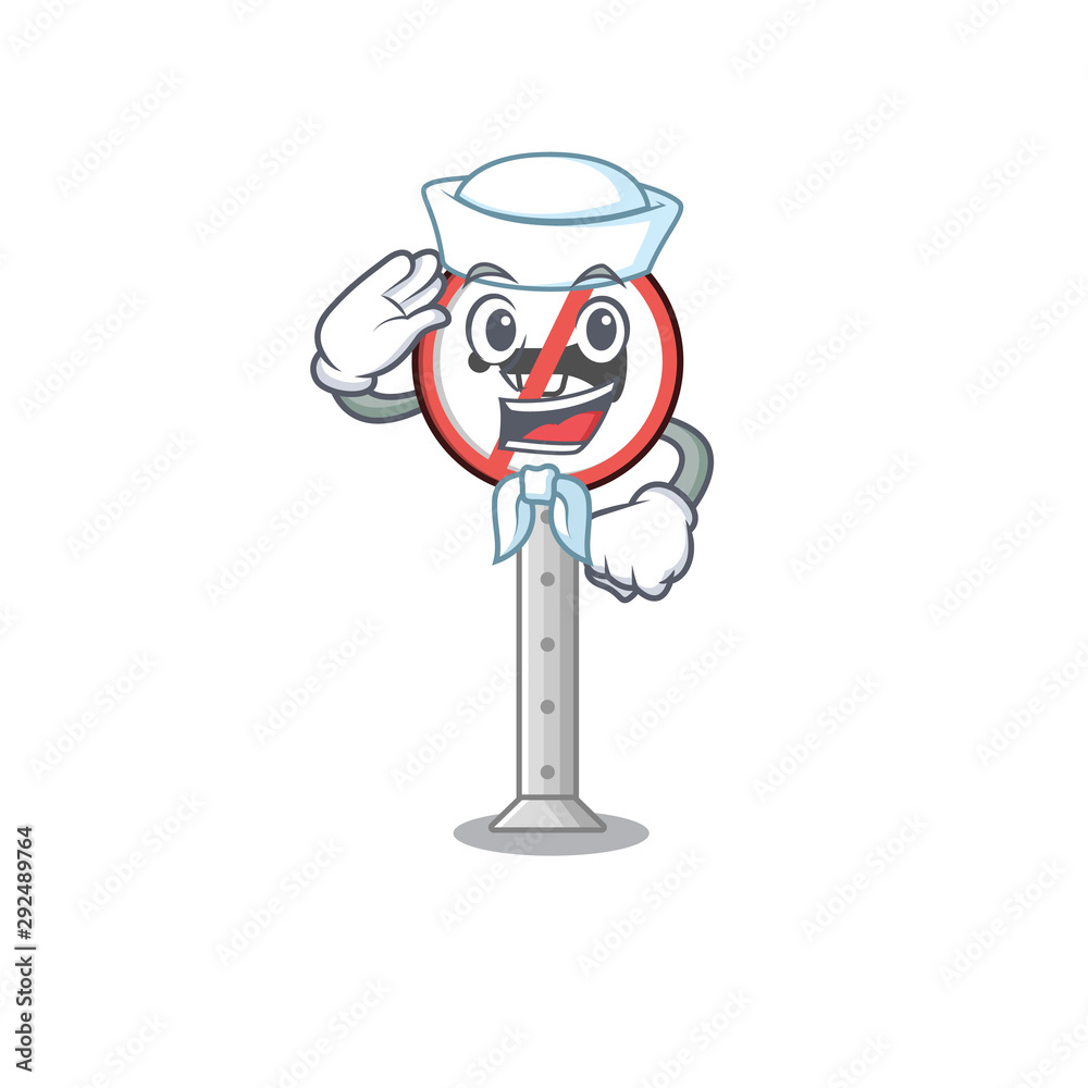 Sailor no honking isolatede with the cartoon Sailor no honking isolatede with the cartoon