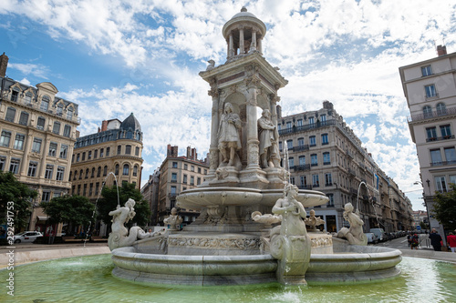 Fontaine de la place des Jacobins à Lyon