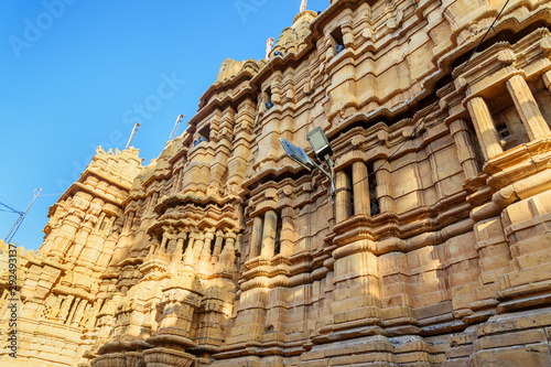 Jain Temples in Jaisalmer fort. India