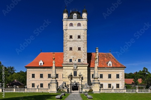 Greillenstein Castle. In the municipality 'Grellenstein' of the municipality of Röhrenbach in the district of Horn in Lower Austria photo