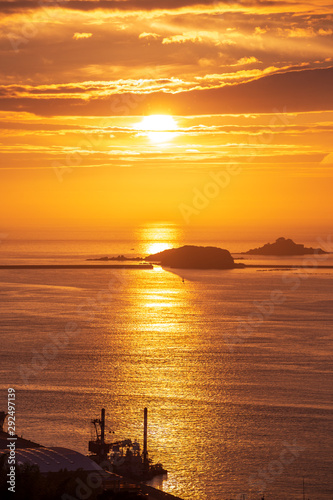 長崎の夕陽