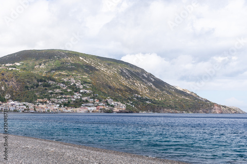 Plage d Acquacalda    le de Lipari  Sicile